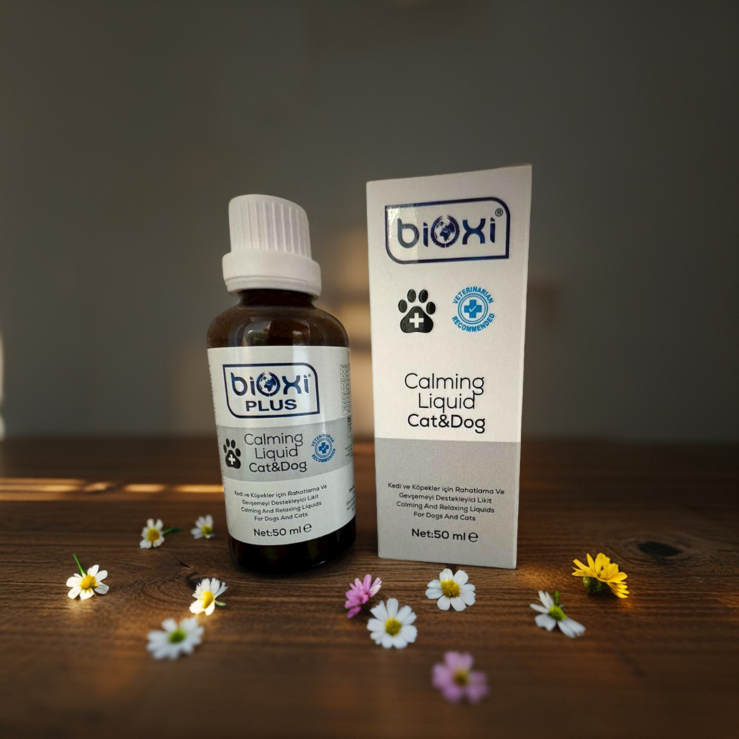 Bioxi® Plus Calming Liquid - Kedi ve Köpekler İçin Rahatlatıcı ve Sakinleştirici