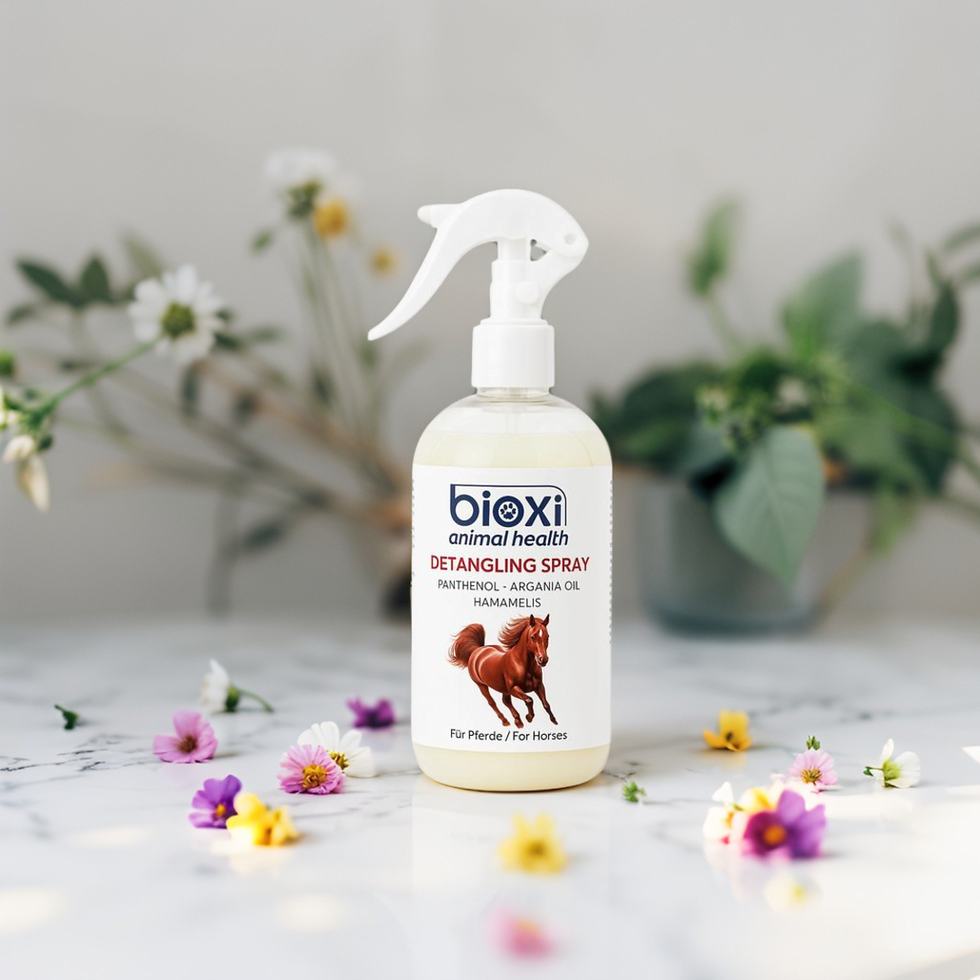 Küçük resim: Bioxi® Dolaşıklık Açıcı Sprey 250 ML - Atlar İçin Yele ve Kuyruk Bakım Solüsyonu