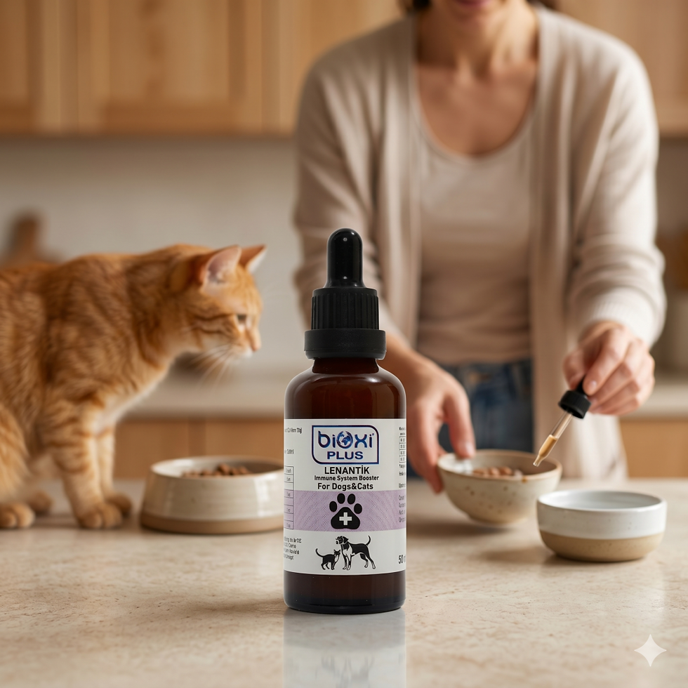 Küçük resim: Bioxi® Plus Lenantik - Kedi Ve Köpekler İçin Bağışıklık Destekleyici Takviye