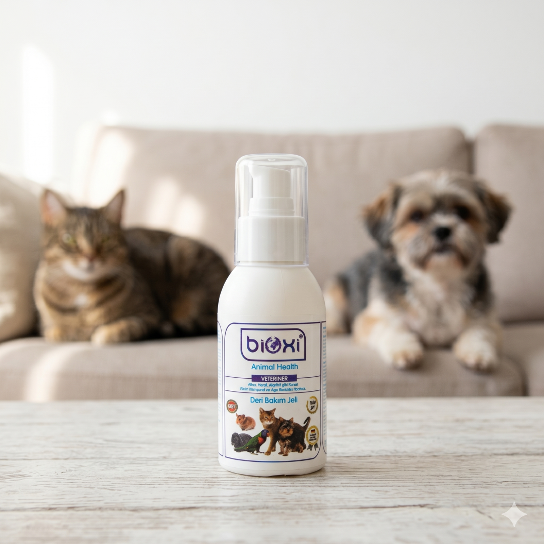 Bioxi® Animal Health + Plus 100 ML Jel - Kulak,Deri ve Yara Bakımı