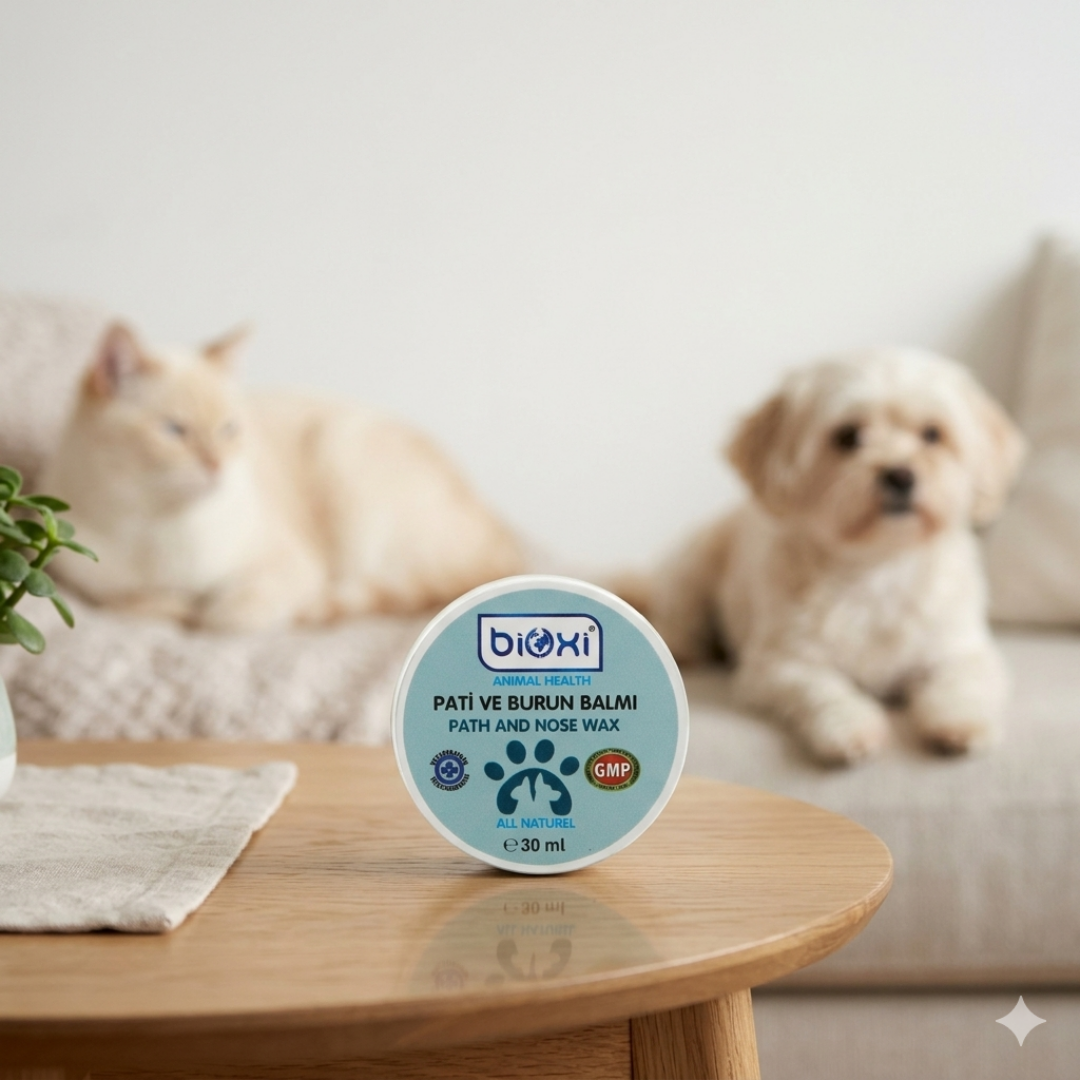 Bioxi® Pati ve Burun Balmı 30 ml- Evcil Hayvanlar İçin Besleyici ve Koruyucu Bak
