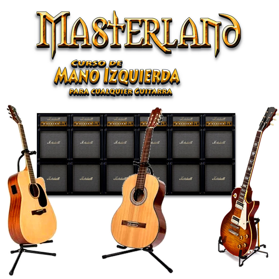 Mano Izquierda para Guitarra Acústica, Eléctrica, o Electroacústica