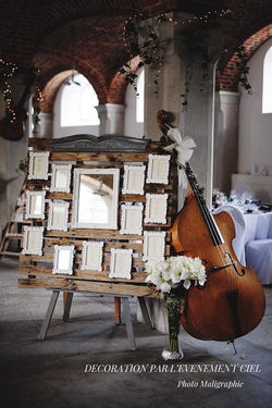L'Événement Ciel, entreprise spécialisée dans la décoration de mariages et d'événements - Plan de ta