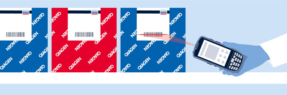 Illustration im QIAGEN Corporate Design