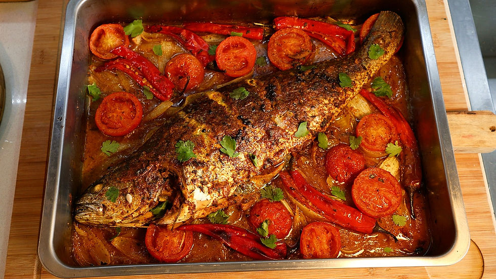 This Nepali Masala Fish is INSANELY Flavorful | Whole Roasted Corvina
