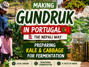 How to Prepare Greens for Gundruk