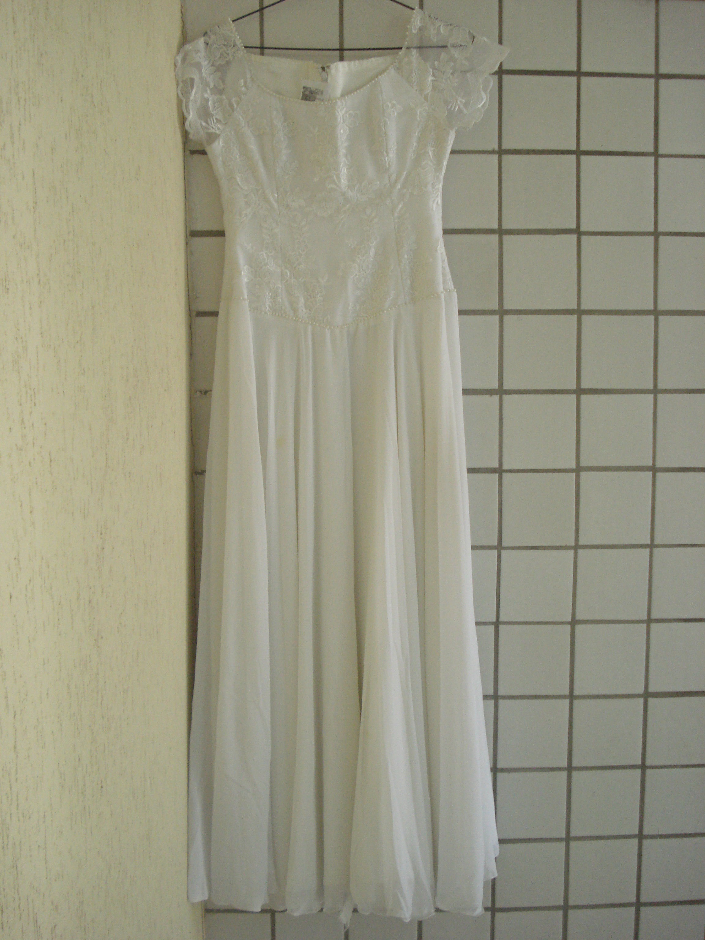 Vestido sob medida branco