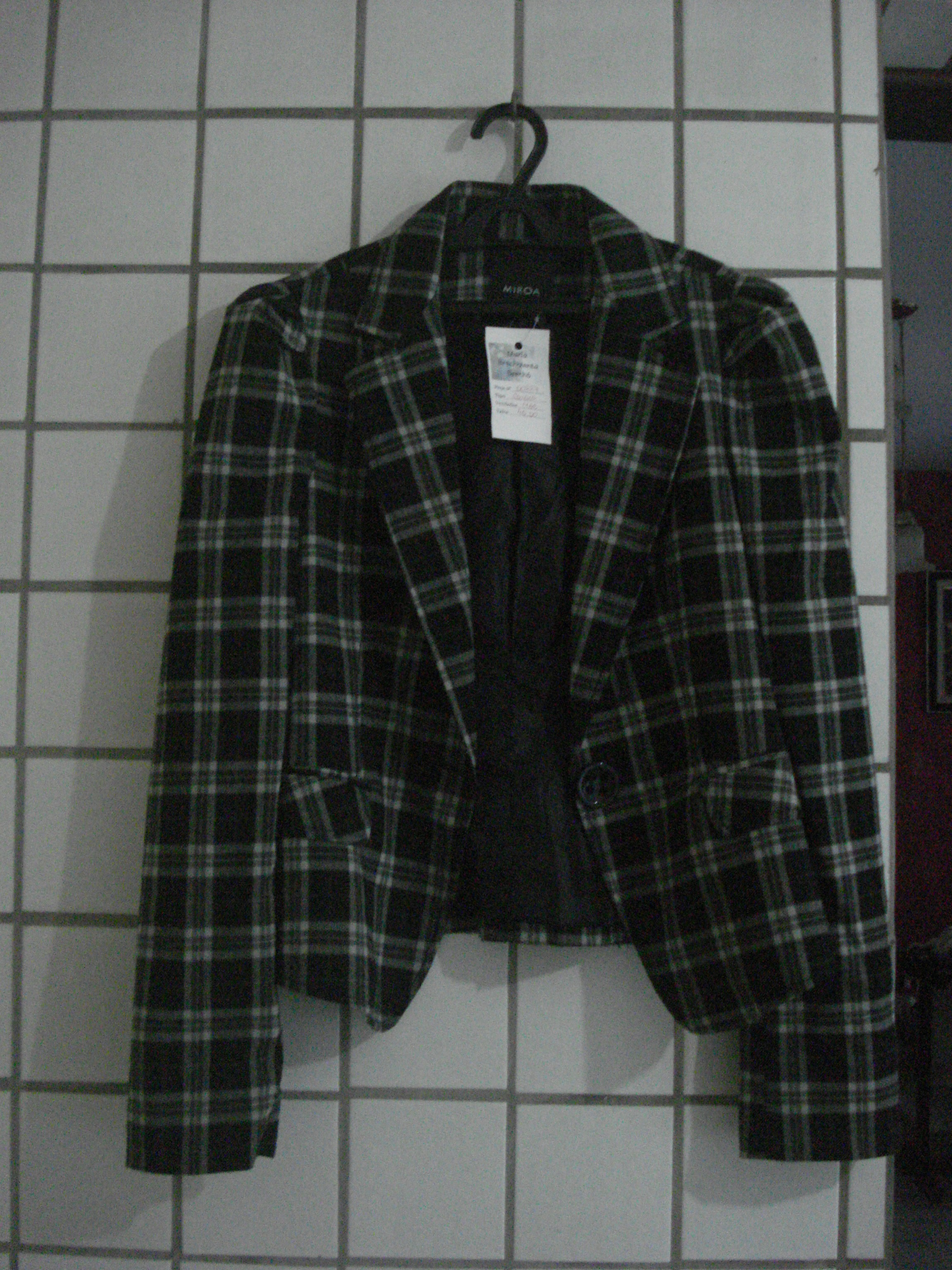 Casaco / blazer xadrez