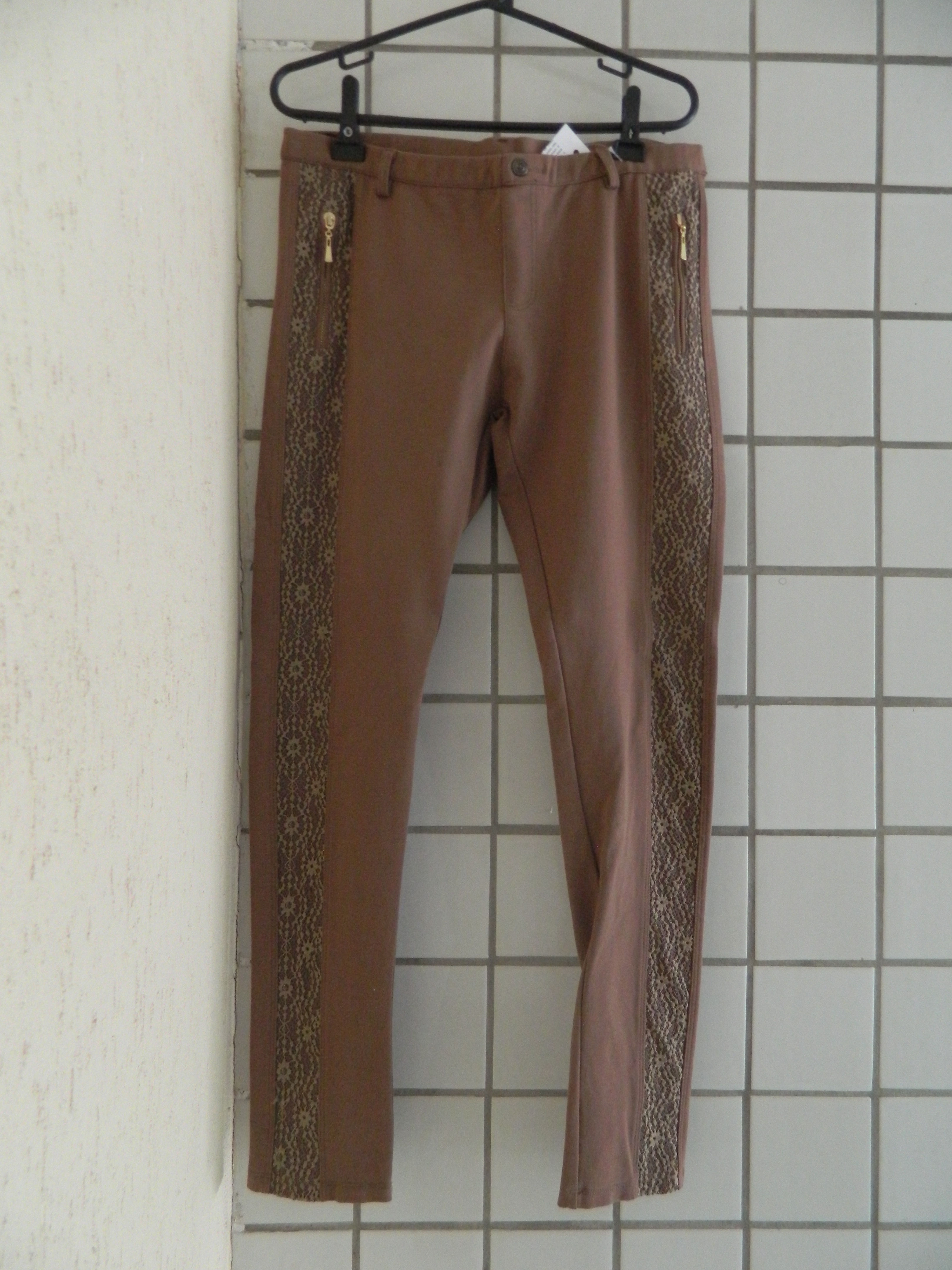 calça montaria marrom