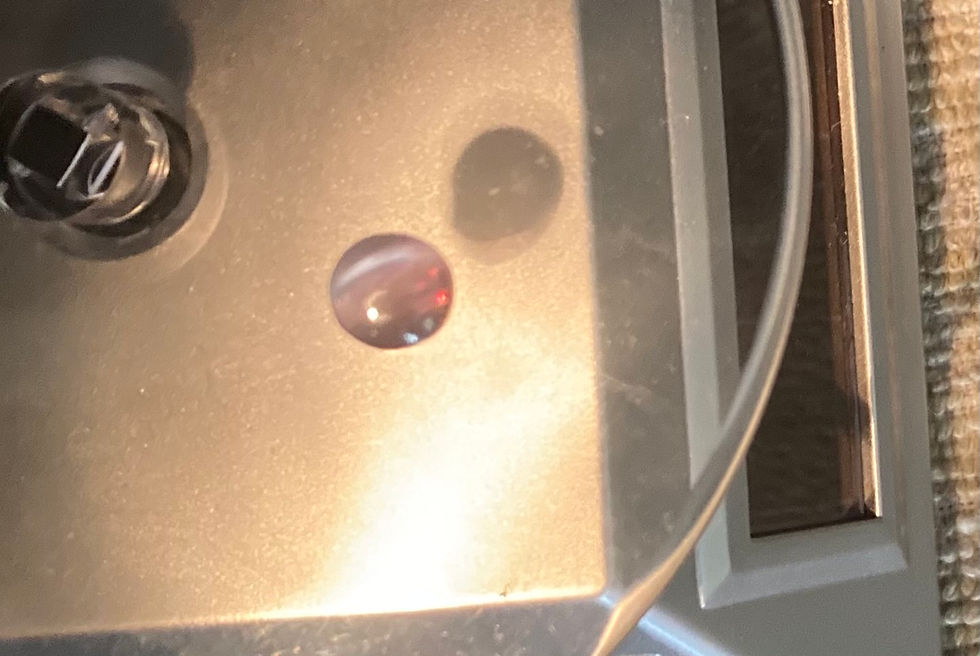 Thumbnail: Alexandrite, Chrysoberyl cat's eye 2.75 ct.