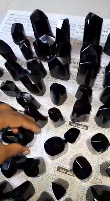 Single Terminated Tourmaline Crystals.