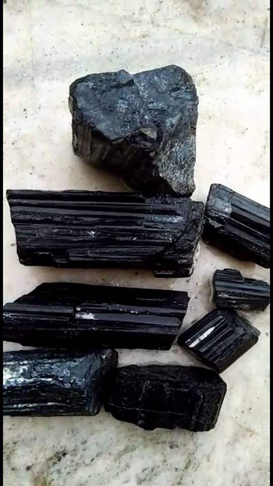 Natural Rough Tourmaline semi precious stone