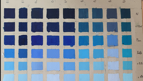 La couleur BLEU (e) en Peinture
