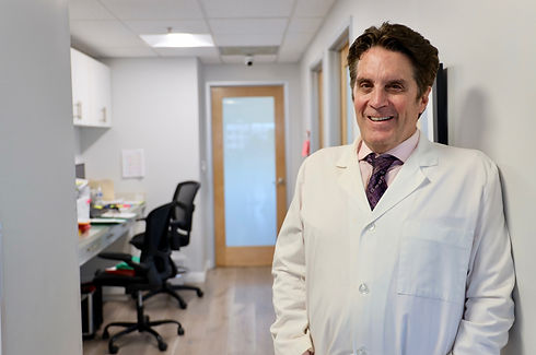 Dr Lawrence R Miller in Beverly Hills office