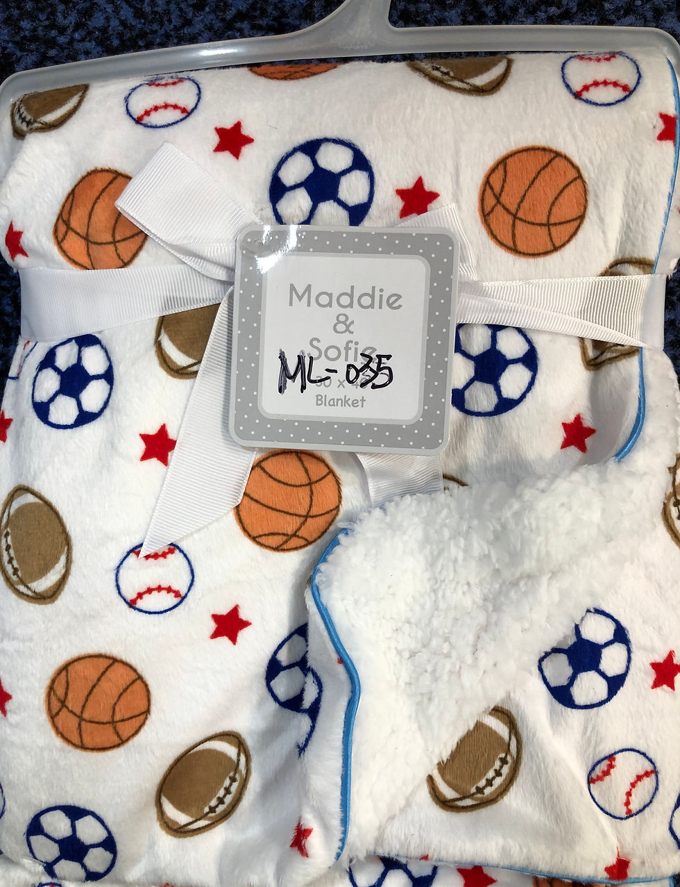 Sports Baby Blanket
