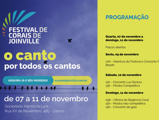 1° Encontro de Corais de Joinville