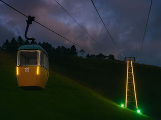 "Luzes na Montanha" transforma o Parque do Cristo em atração natalina inédita em Poços de Caldas