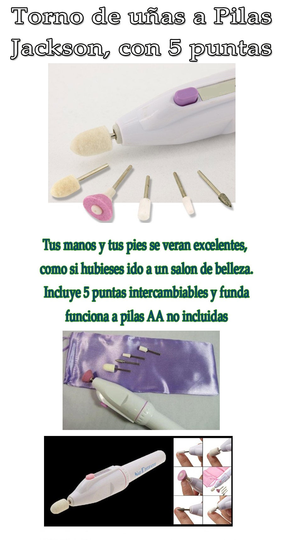 Miniatura: Torno manicuria / pedicuria