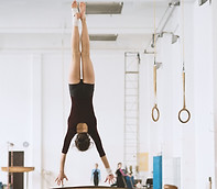 Gymnast Upside Down