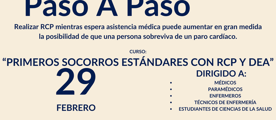 🌟 Curso de Primeros Auxilios Estándares con RCP y DEA en Samay Nuna 🌟📅 Fecha: 29 de Febrero - 14 y 15 de Marzo✅ Certificación AIDER - 📍 Samay Nuna, Huancayo