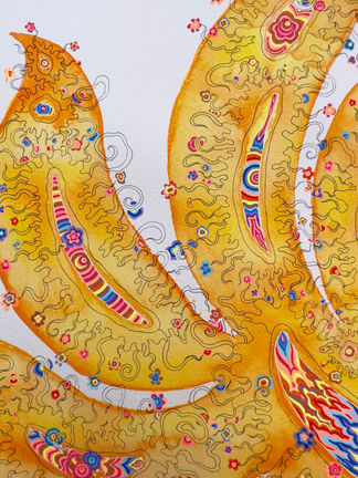 Detail of False Fires