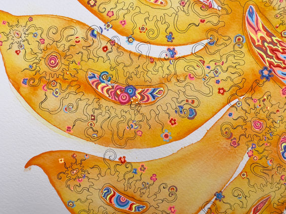 Detail of False Fires