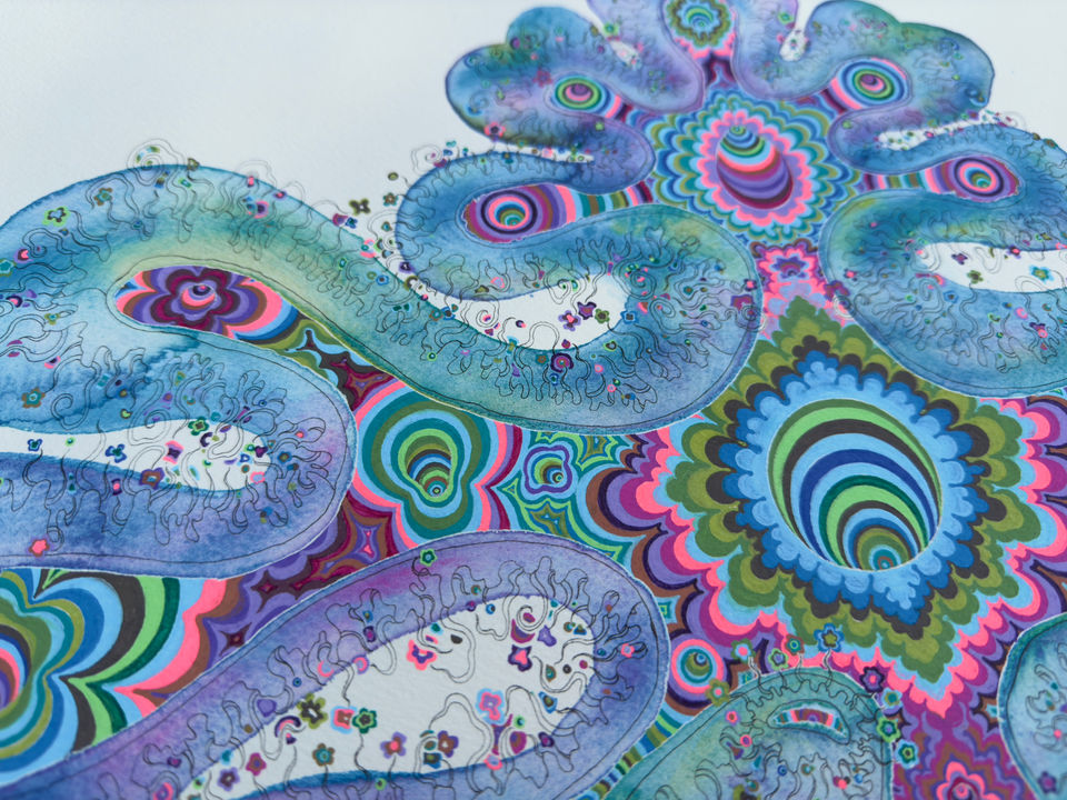 Detail of Lotus Eater