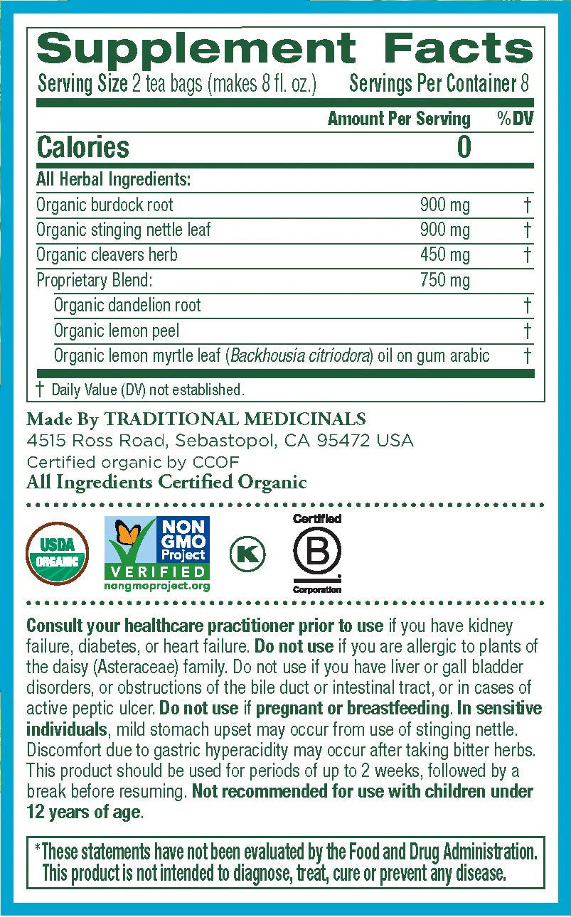 Thumbnail: Traditional Medicinals - Organic Everday Detox