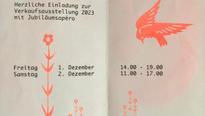 Einladung zur Verkaufsausstellung 2023