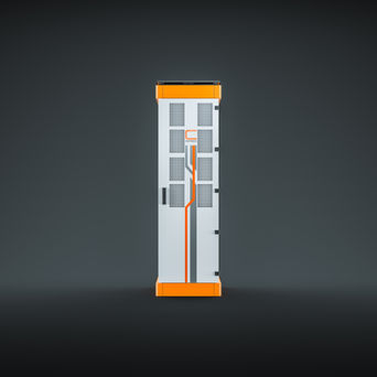 Kempower CPU - Single Cabinet - 50 to 200kW - up to 4 x connectors