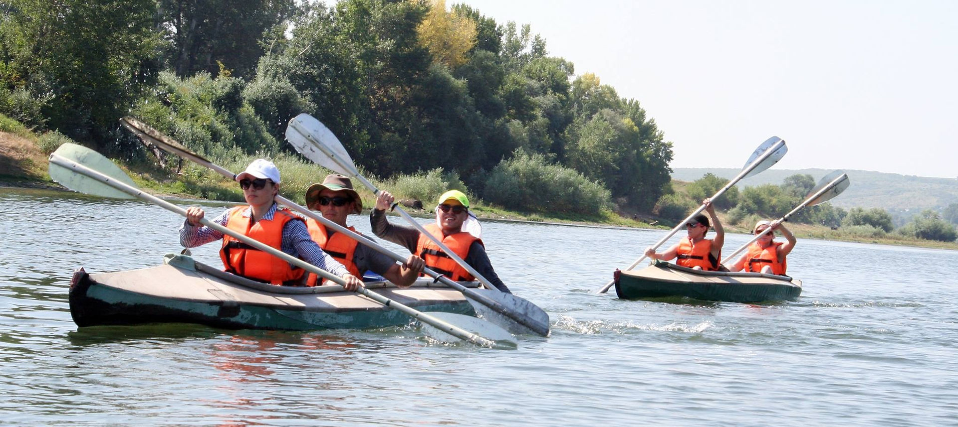 тур на байдарках в Вадул луй Водэ