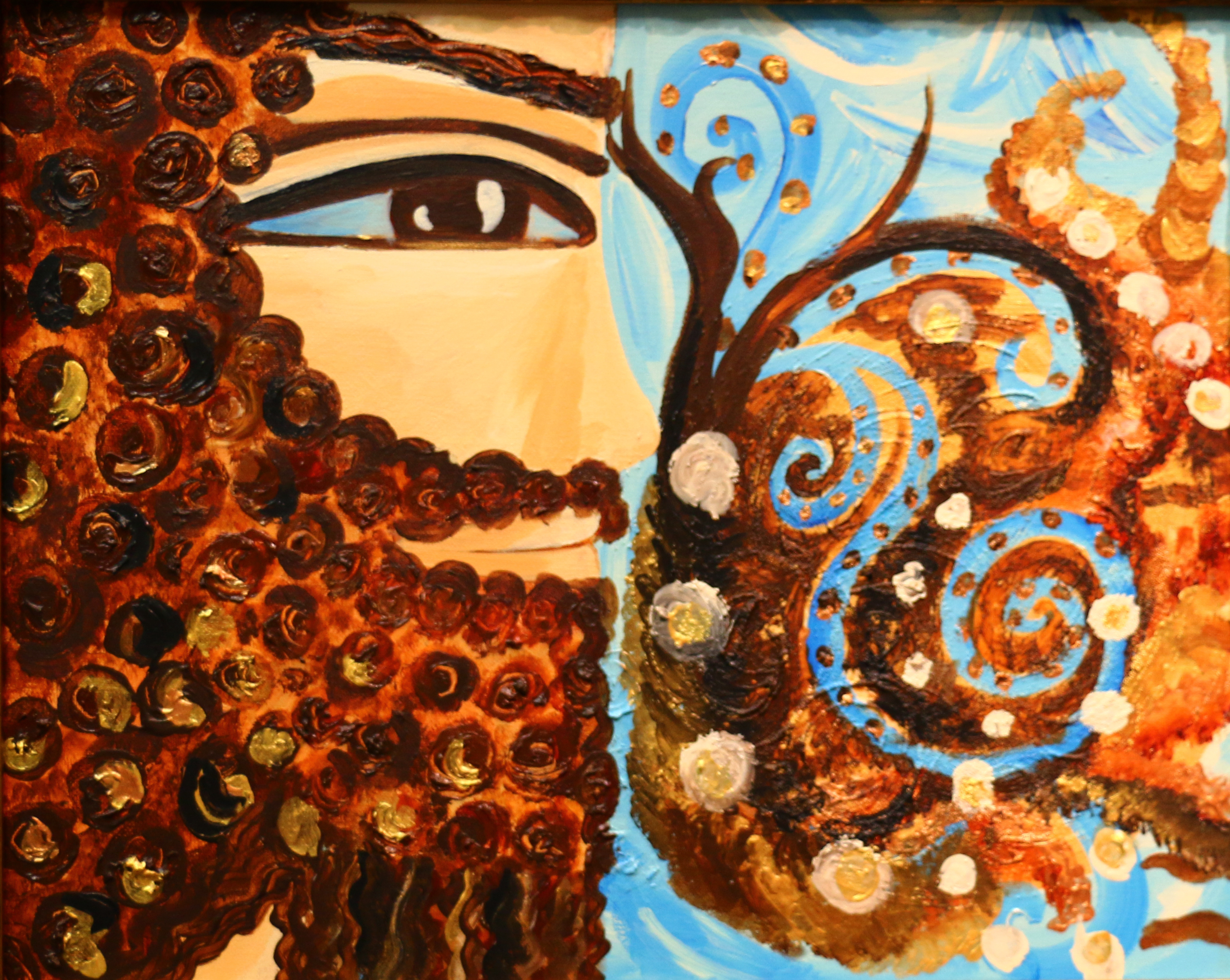 Adam persian art