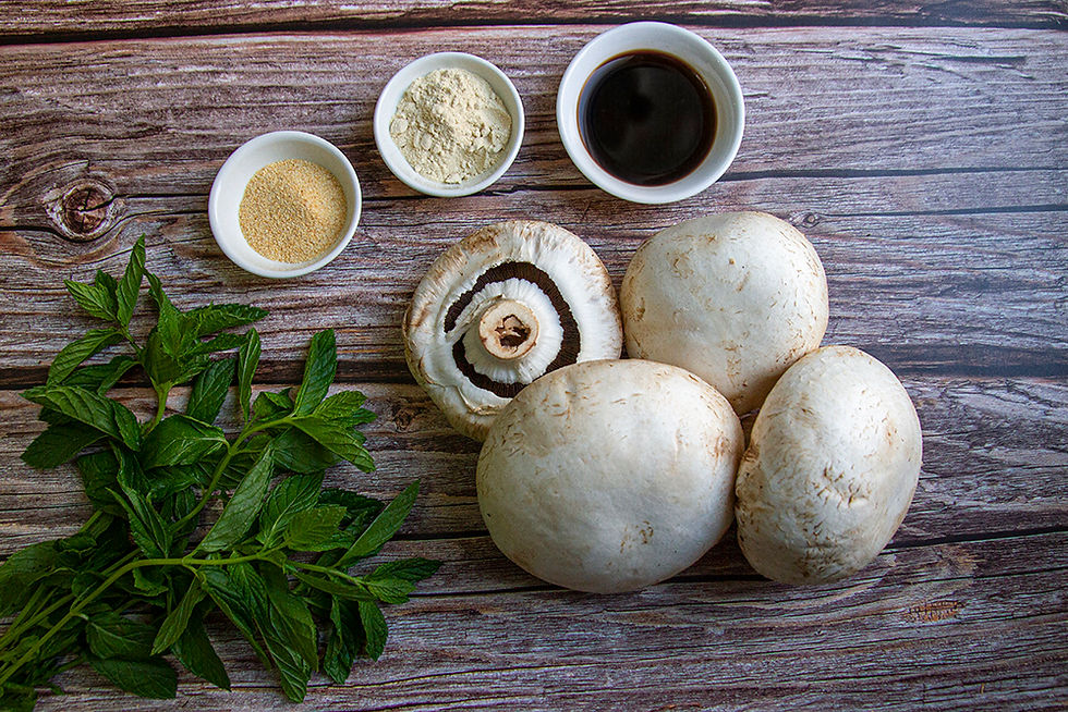 סטייק פורטובלו בלסמי ויובה-בייקון מעושן - מתכון