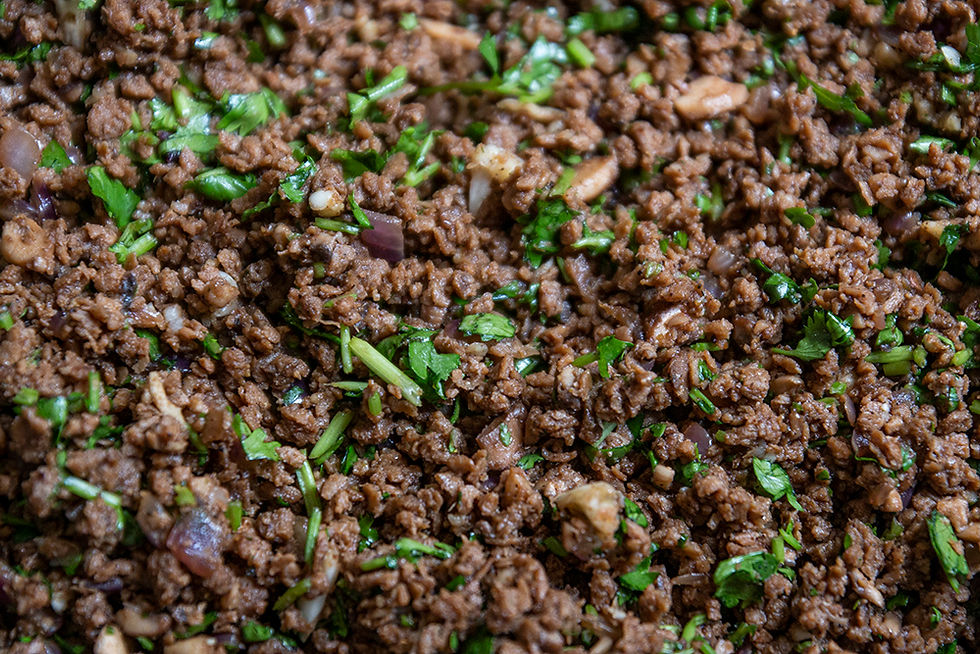 בצלים ממולאים טבעוניים - מתכון