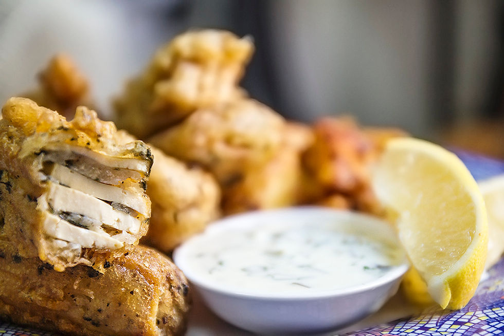 פיש אנד צ'יפס טבעוני - מתכון