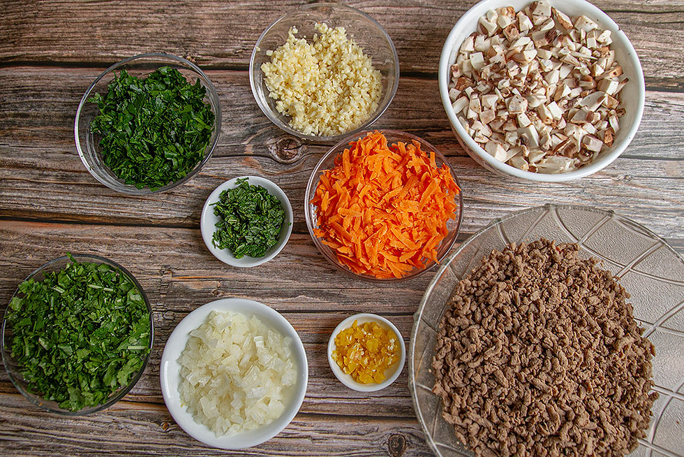 כרוב ממולא טבעוני - מתכון