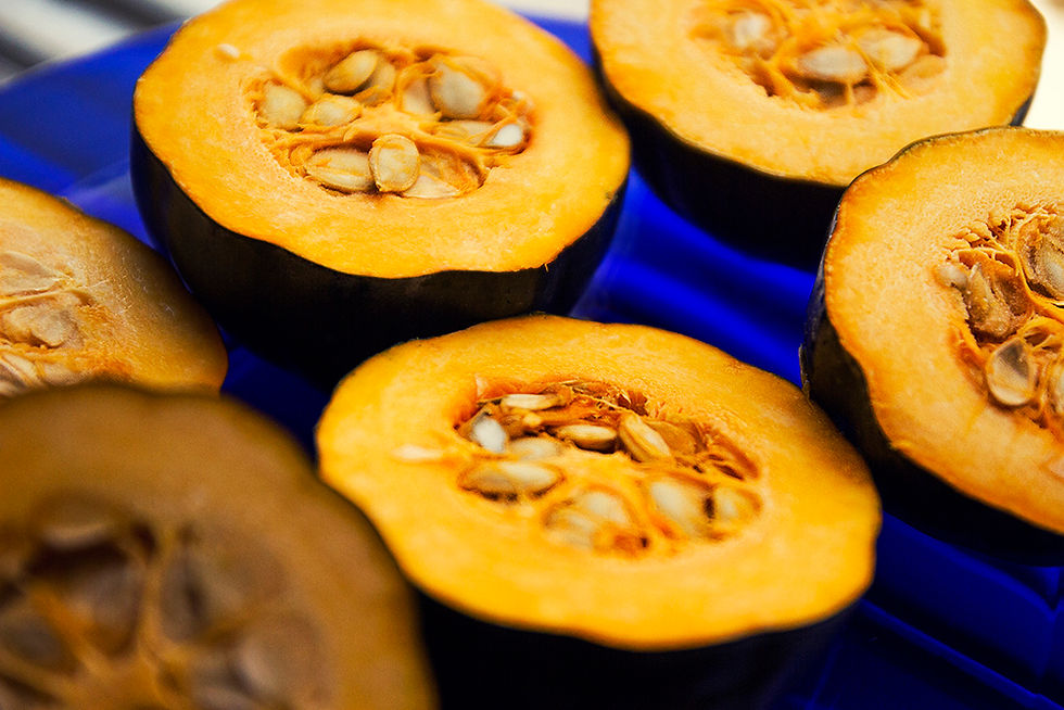 דלעת ערמונים ממולאת בבשר טבעוני - מתכון