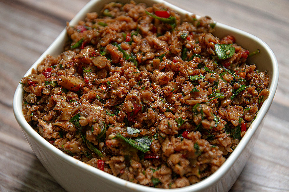 לחמעג'ון טבעוני - מתכון