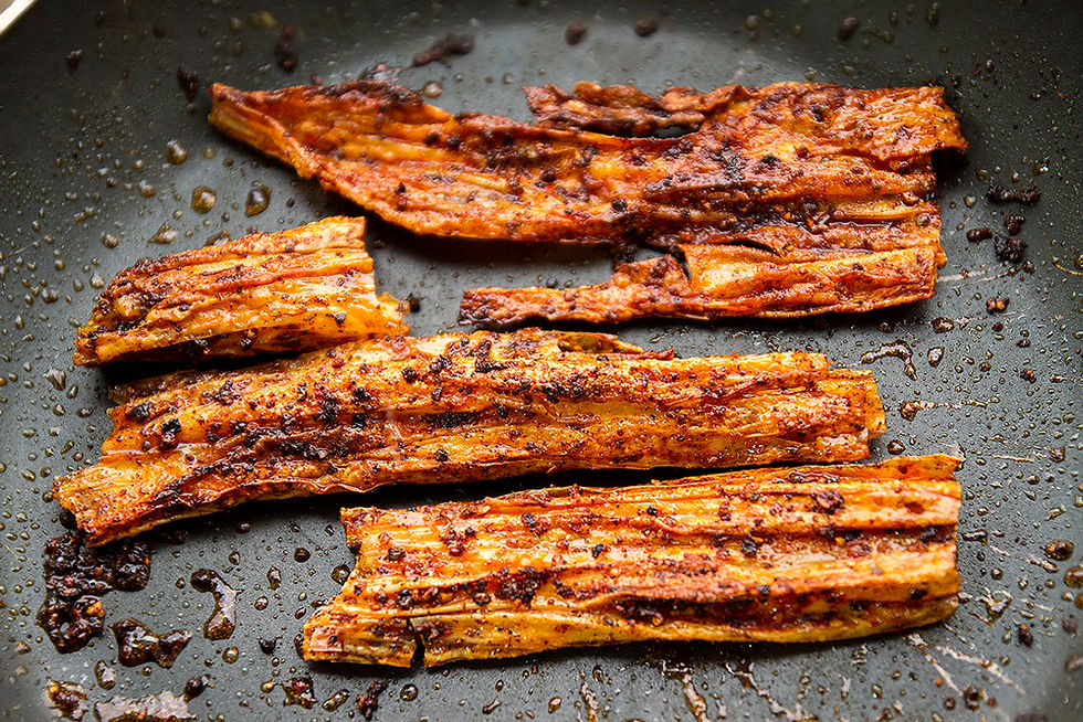 בייקון טבעוני - יובה - מתכון