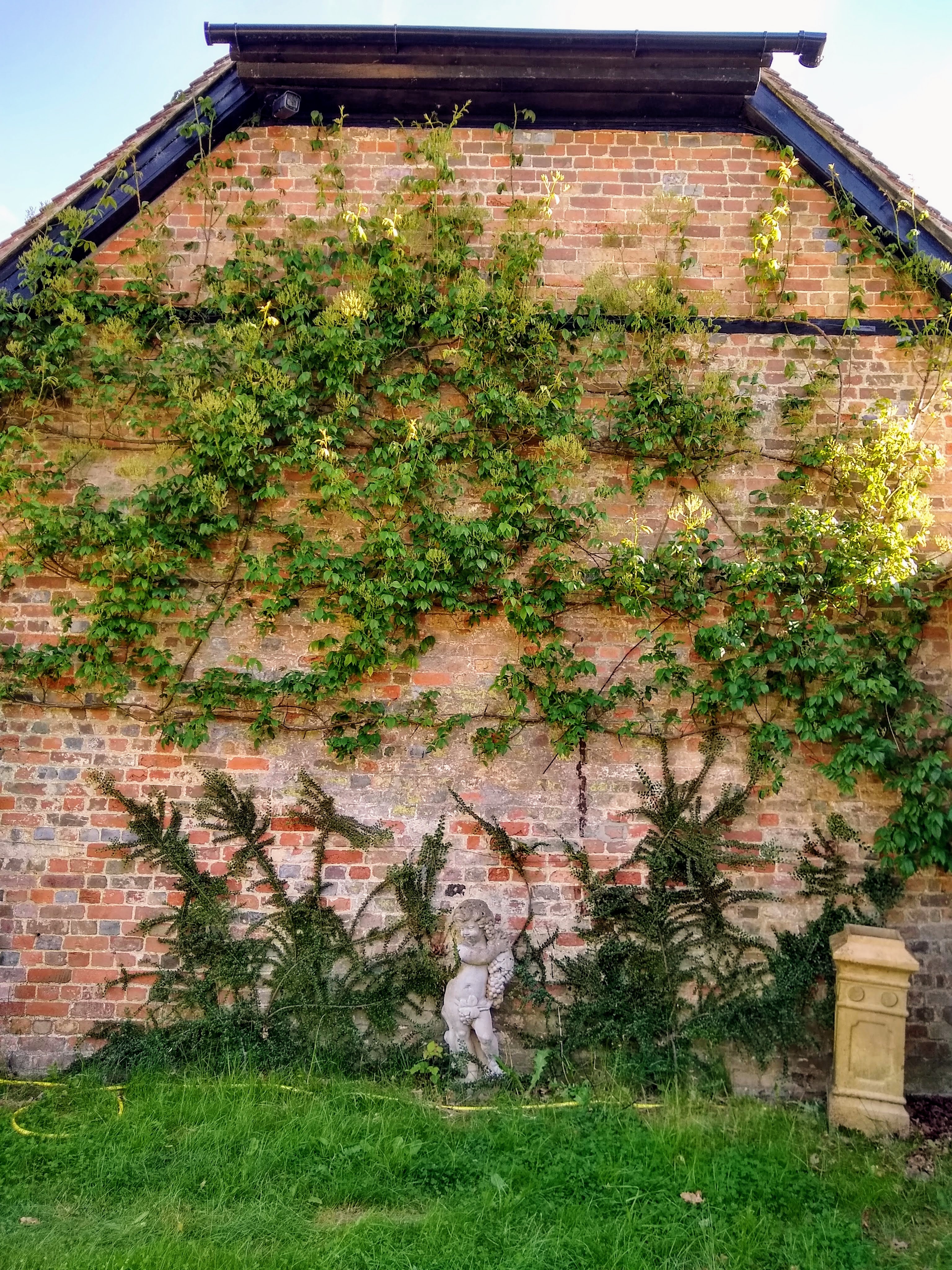 Brick roofing repointing