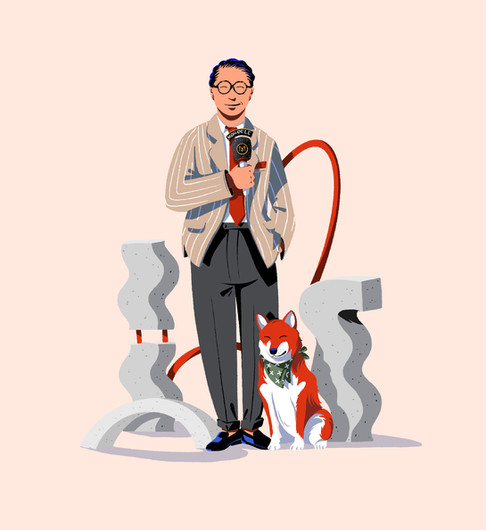 Monocle Paul Sirand Illustration