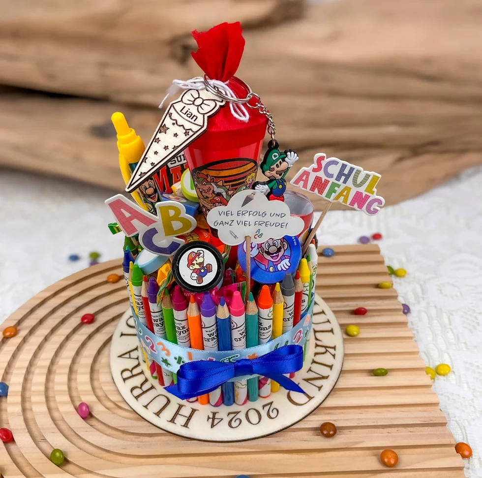 Miniaturbild: Stiftetorte zur Schuleinführung (klein)