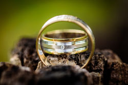 Wedding Rings Close up 2