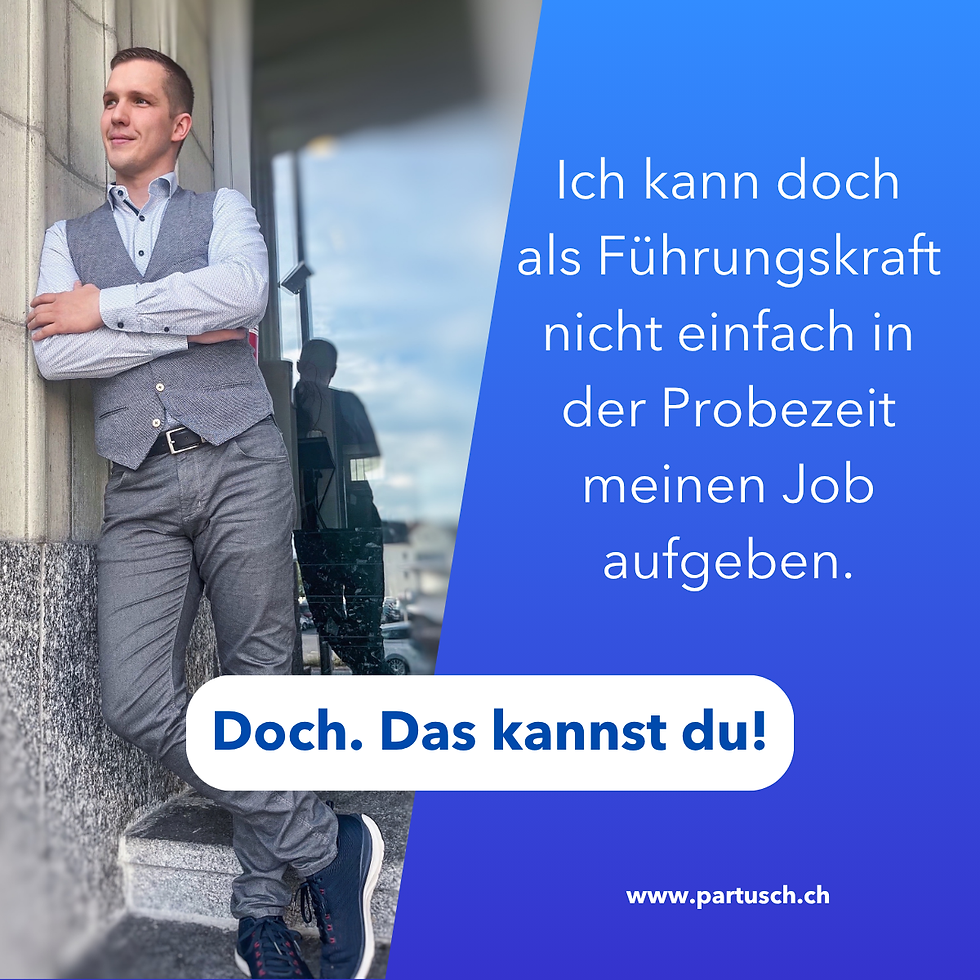 Kündigung in der Probezeit als Führungskraft