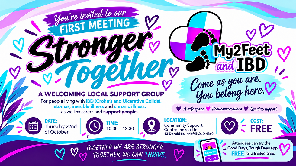 Stronger Together - My2FeetandIBD