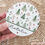 Thumbnail: Personalised Christmas Ceramic Coaster – Custom Name Holiday Drink Mat