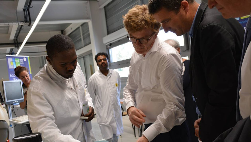 Marc Fesneau visite le Campus ESPRIT