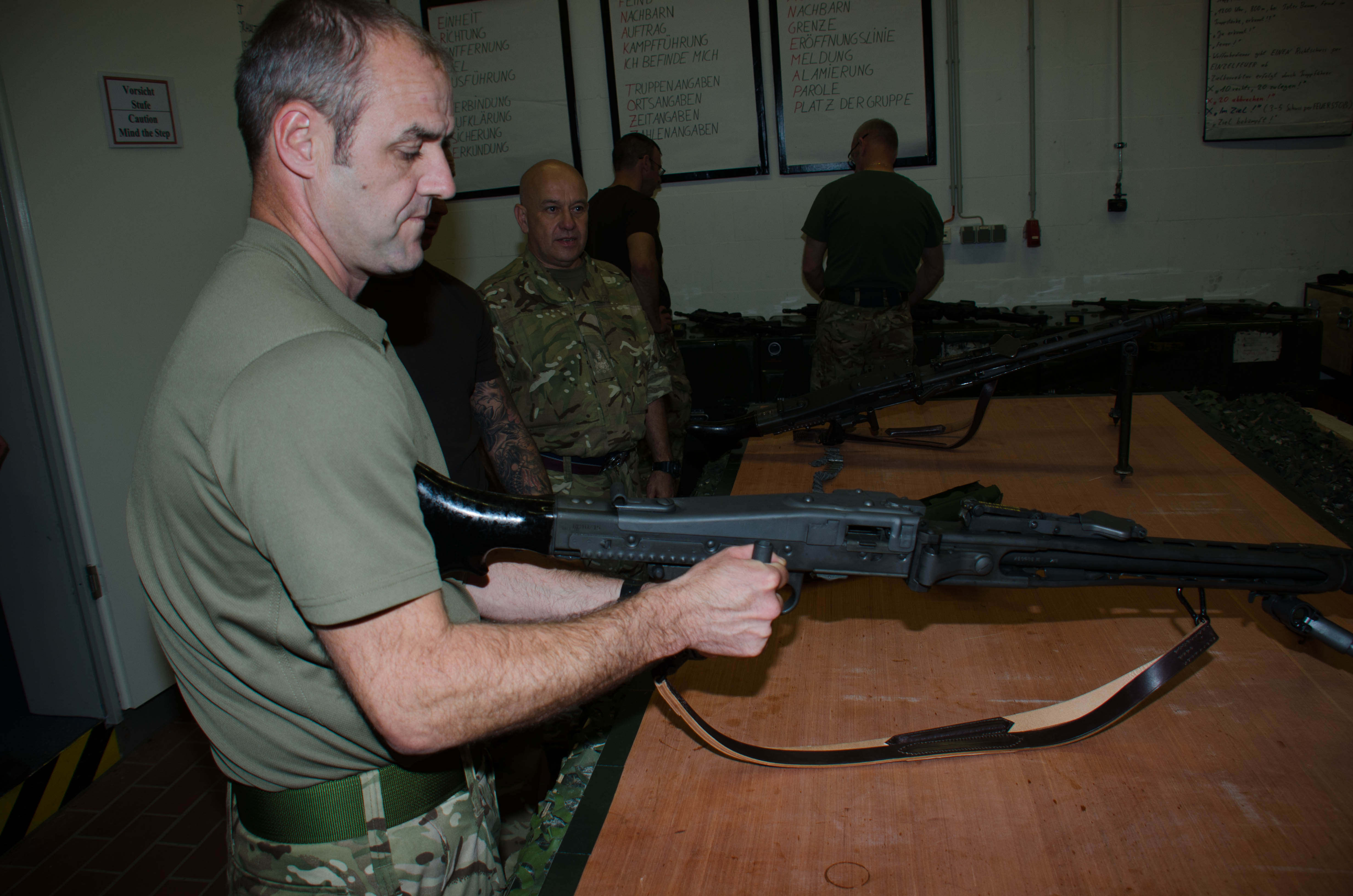 German weapons Training