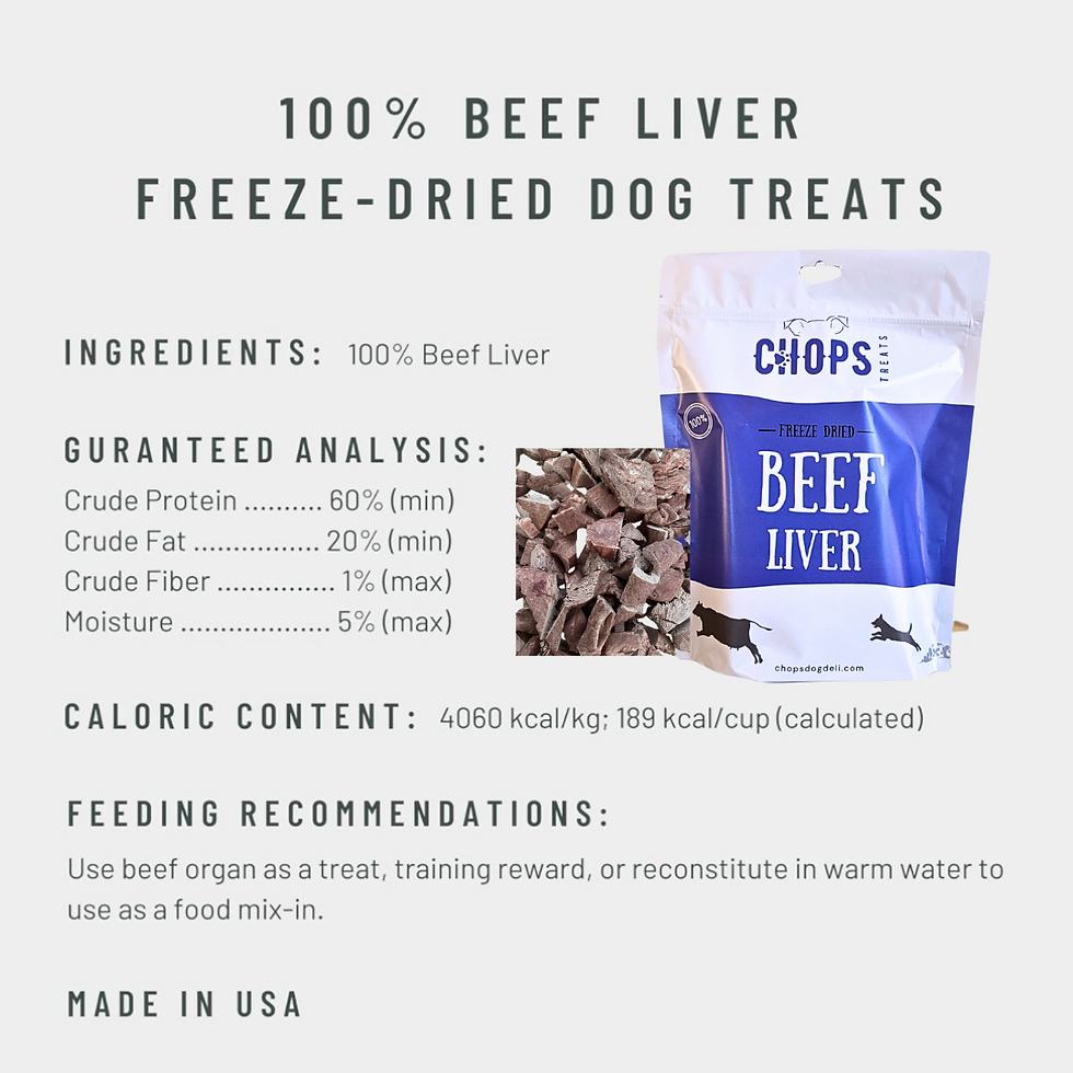 Thumbnail: 6 oz Freeze Dried Beef Liver