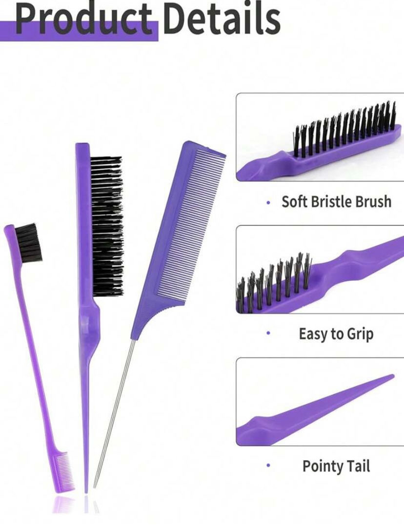 Miniatura: Conjunto de 3Peças de estilo de cabelo e Maquilhagem 